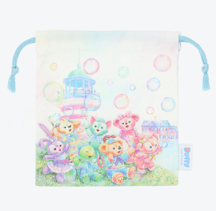 TDR - Duffy & Friends 20th Anniversary: Colorful Happiness x Duffy & Friends Drawstring Bags Set (Release Date: Apr 8, 2025)
