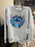 DLR - Lilo & Stitch - Stitch Pop Out Double-Sided "Disneyland Resort" Light Grey Fleece Pullover (Adult)