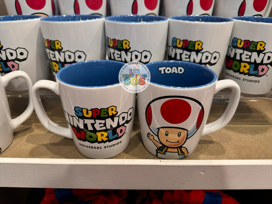 Universal Studios - Super Nintendo World - Toad Big Face Ceramic Mug