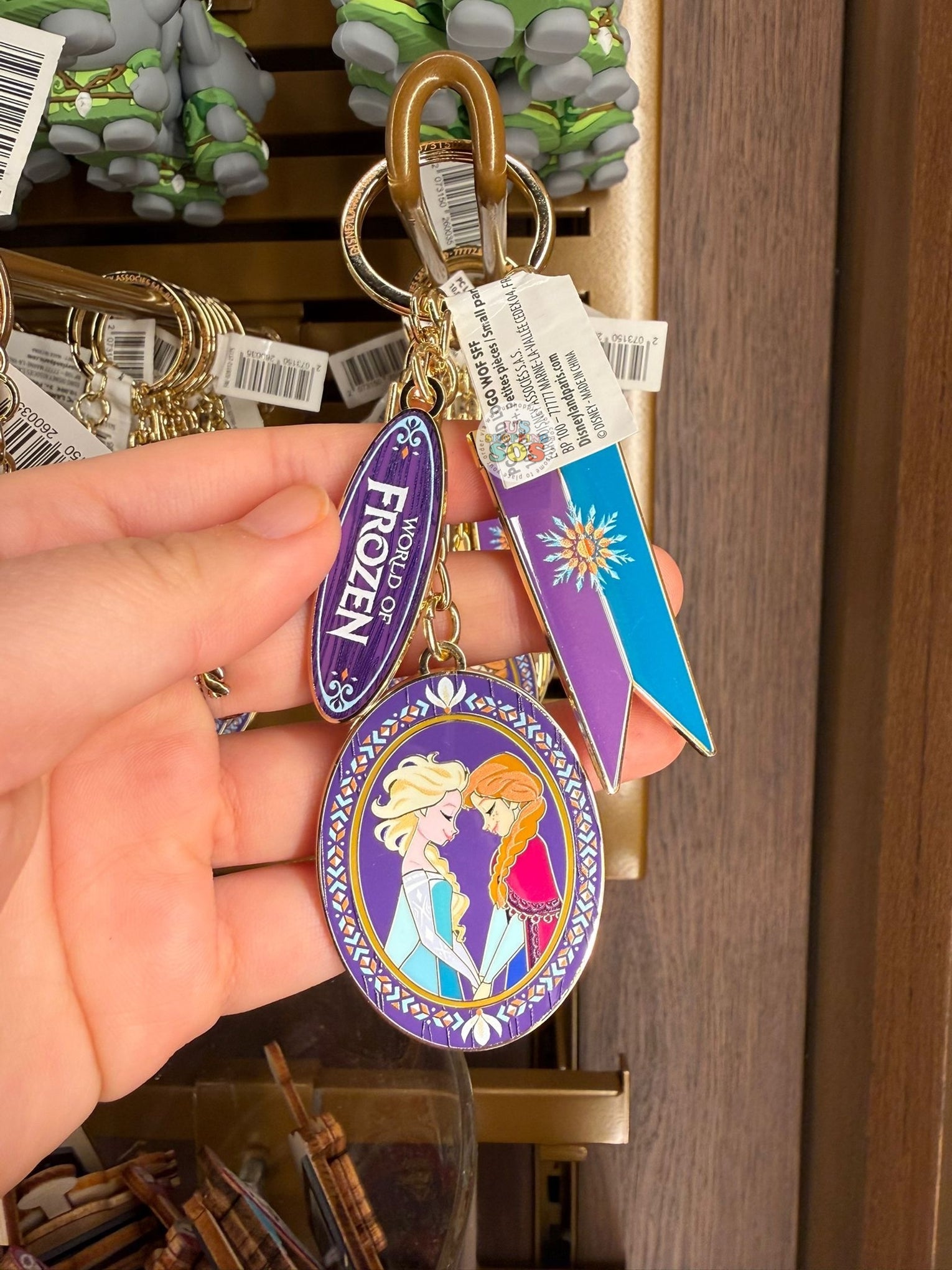 Frozen Character Keychains DLP - 2026 World of Frozen x Elsa, Anna Keychain — USShoppingSOS