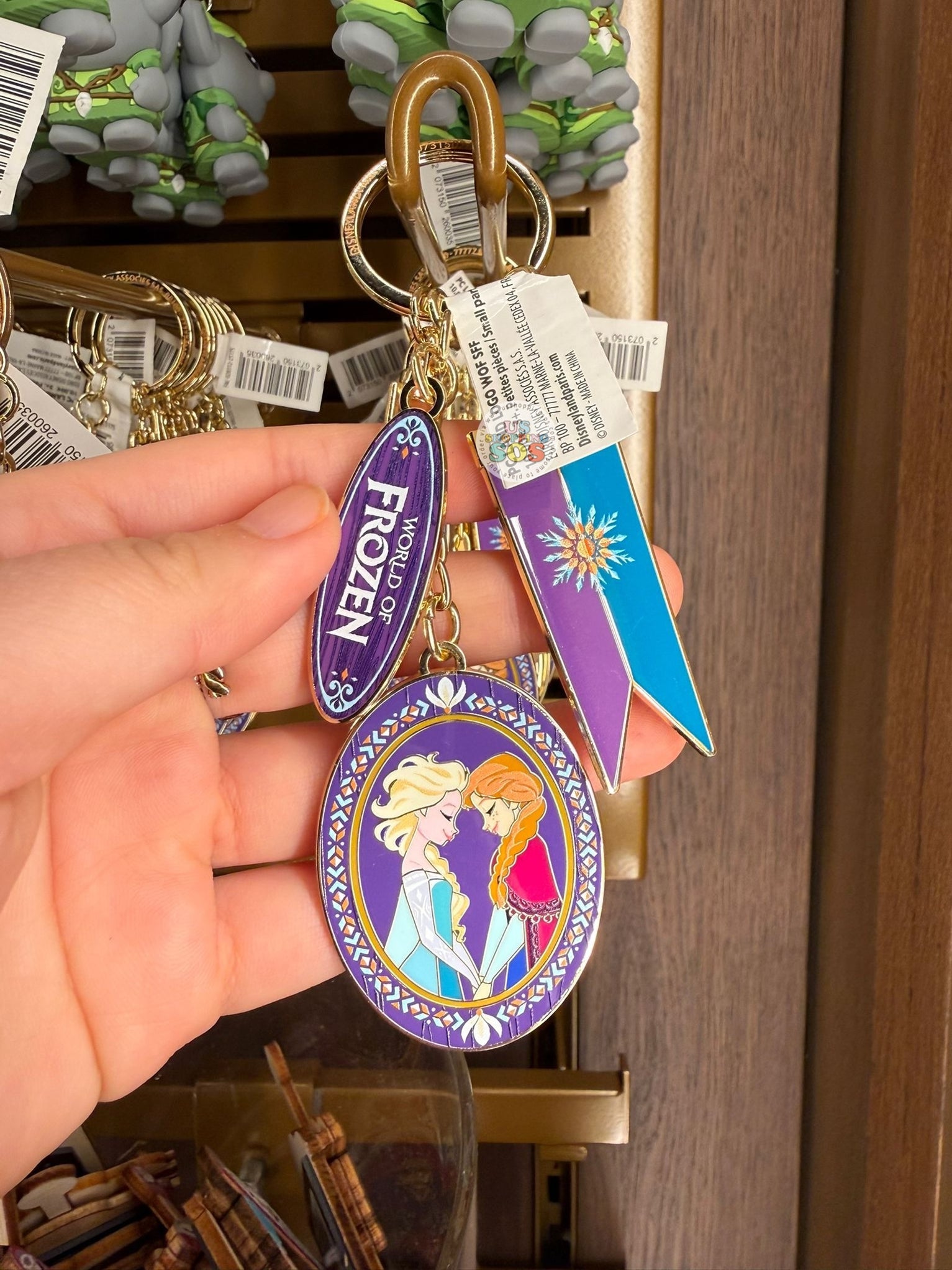 Elsanna Keychains DLP - 2026 World of Frozen x Elsa, Anna Keychain — USShoppingSOS