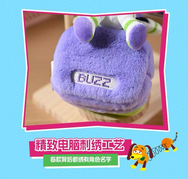 China Exclusive Potdemiel - Toy Story 5 "Playful Time Machine" x Slinky Dog Plush Keychain & Pouch