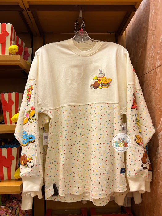 DLR - Disney Eats Snacks - Spirit Jersey "Disneyland Resort" Cream Pullover (Adult)