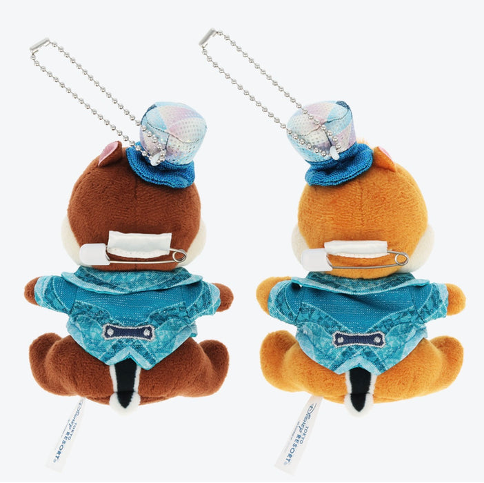 TDR - Tokyo DisneySea 25th Anniversary "Sparkling Jubilee" x Chip & Dale Plush Keychain (Release Date: Apr 8, 2026)