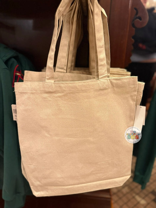 DLR/WDW - Christmas 2025 - Mickey & Minnie ‘Tis the Season! Park Logo Canvas Tote Bag