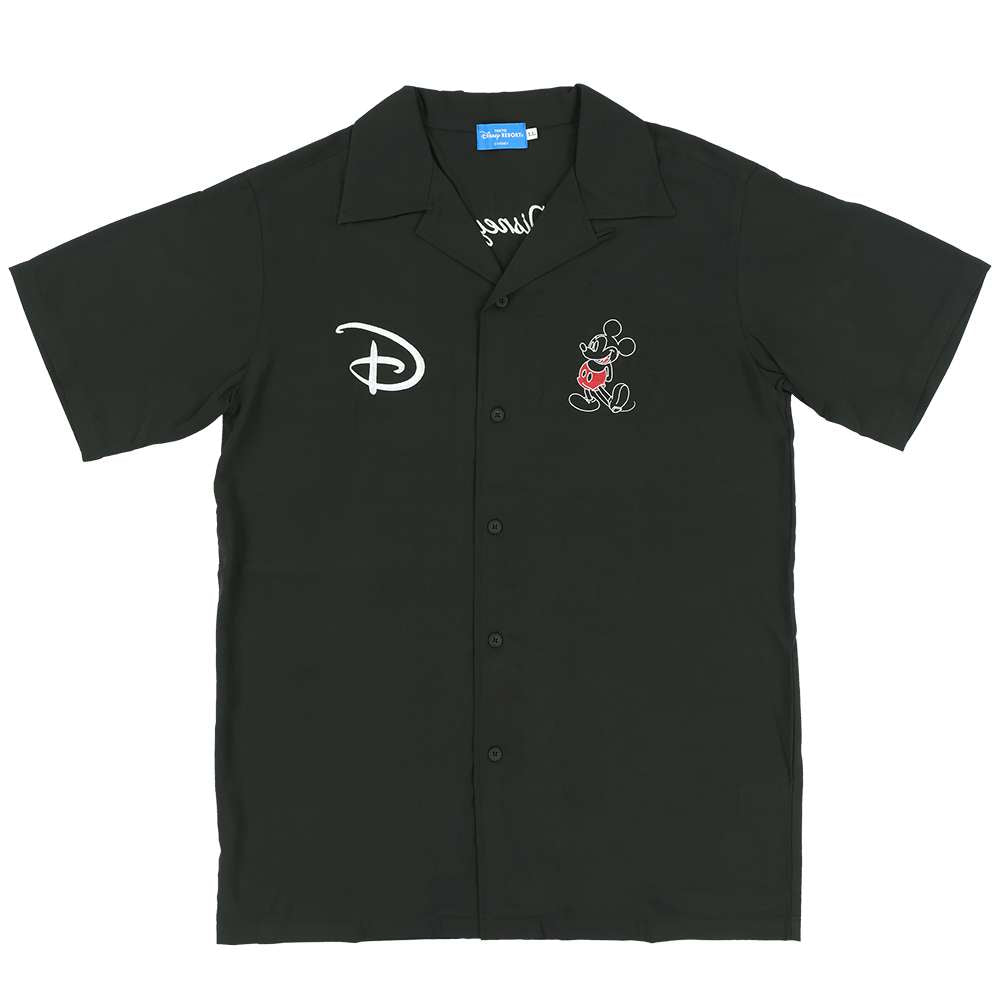 TDR - Mickey Mouse & Embroidery Disney Logo Shirt (Adults