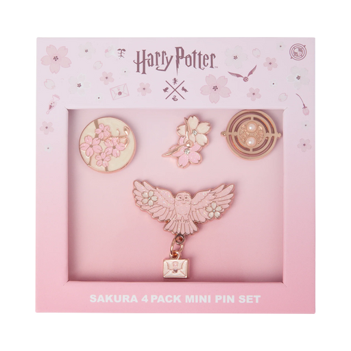 Warner Bros. Studio Tour Tokyo – The Making of Harry Potter Exclusive x 2026 Color Pop Sakura Collection - Pin Badges Set (Release Date: Feb 25, 2026)