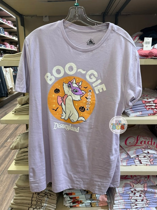 DLR/WDW - Halloween 2026 - Marie Boogie Park Logo Lilac Graphic Tee (Adult)