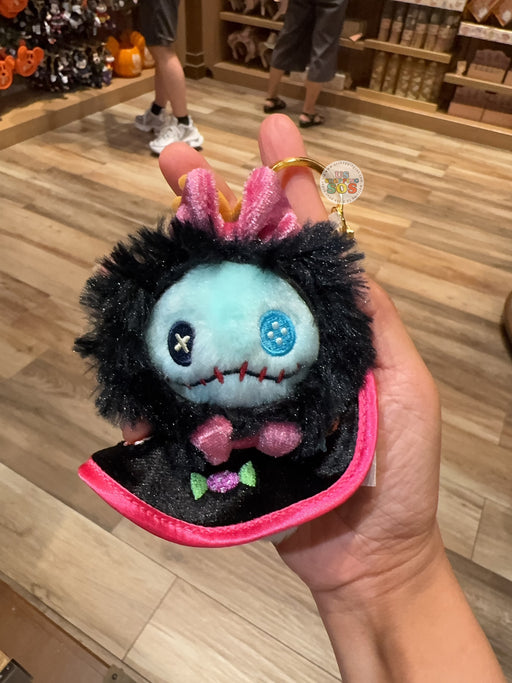 HKDL - 2026 Disney Halloween -Leroy & Stitch Trick-or-Treat Collection x Scrump Plush Keychain