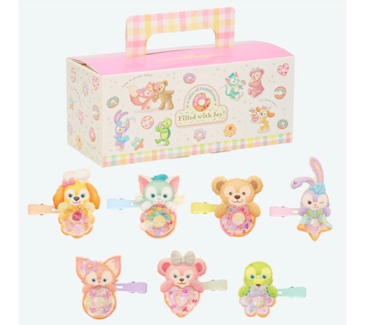 TDR - Duffy & Friends "Filled with Joy" Collection x Mystery Hair Clips Full Box Set (Release Date: July 3, 2025)