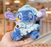 China Exclusive Potdemiel - 2026 Stitch & Scrump Pajama Plush Keychain (Color: Blue)