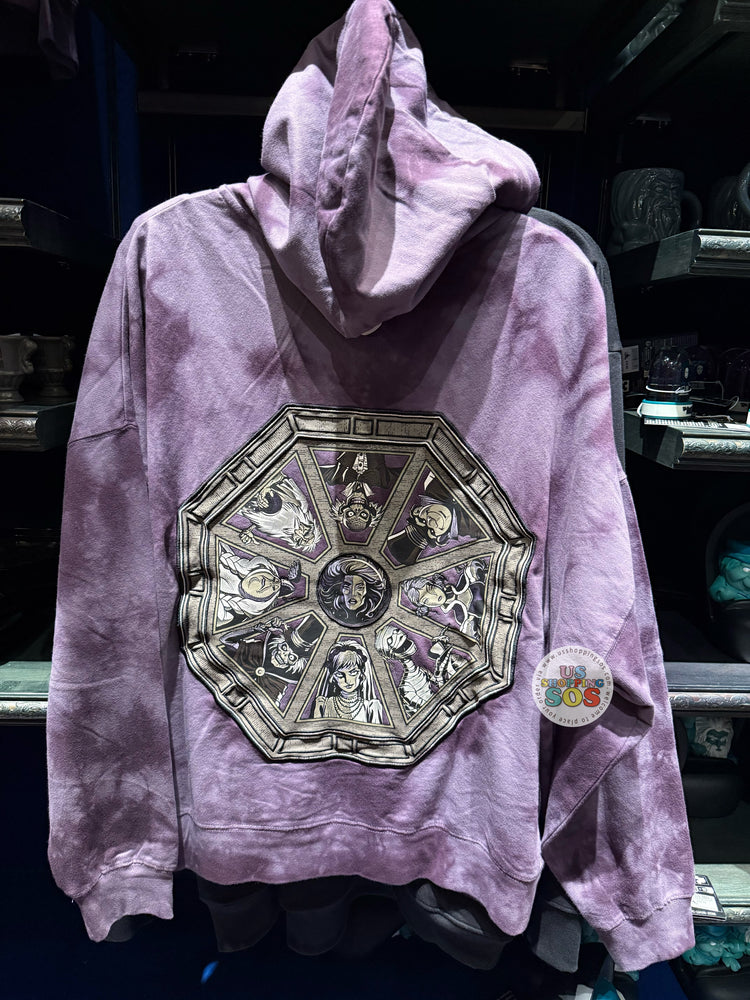 DLR/WDW - The Haunted Mansion - Cast Tie-Dye Hoodie Zip Jacket (Adult)