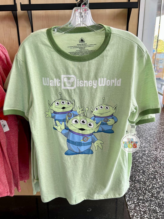 DLR/WDW - Toy Story Aliens Wash Green Character T-shirt (Adult)