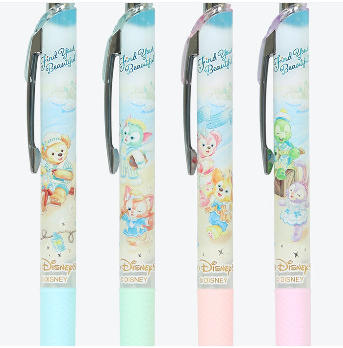 TDR - 2026 Duffy & Friends "Find Your Beautiful Blues" Collection x Ballpoint Pens Set of 4 (Release Date: Apr 14, 2026)