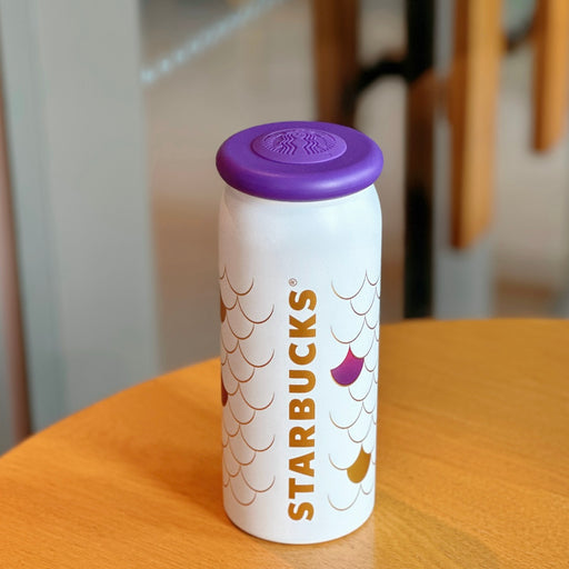 Starbucks China - Fortune is Coming 2024 - 13. Dragon Scales Stainless Steel Bottle 380ml