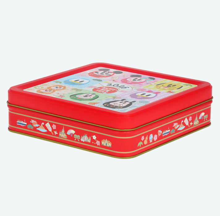 TDR - 2026 Happy New Year Mickey & Friends Collection x Mickey & Friends "Daruma" Assorted Cookies Box Set (Release Date: Dec 1, 2025)