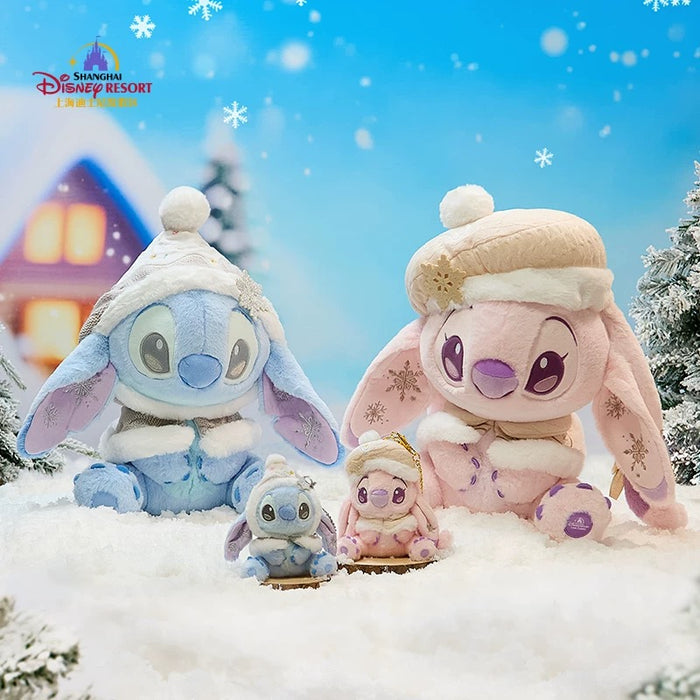 SHDL - Stitch & Angel Winter 2024 x Stitch Plush Keychain