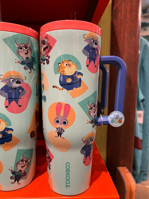 DLR/WDW - Zootopia - Corkcicle All Characters Stainless Steel ToGo Tumbler