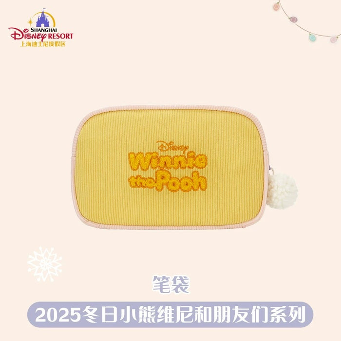 SHDL - 2025 Winnie the Pooh & Friends Winter Collection x Stationary Bag