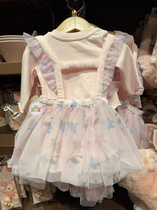HKDL - LinaBell All Over Print Flowers Dress and Bodysuit Set for Baby
