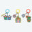 TDR - Tokyo Disney Resort "Park Map Motif" Pastel Color Collection - Charms Set of 6 (Release Date: Dec 11, 2025)