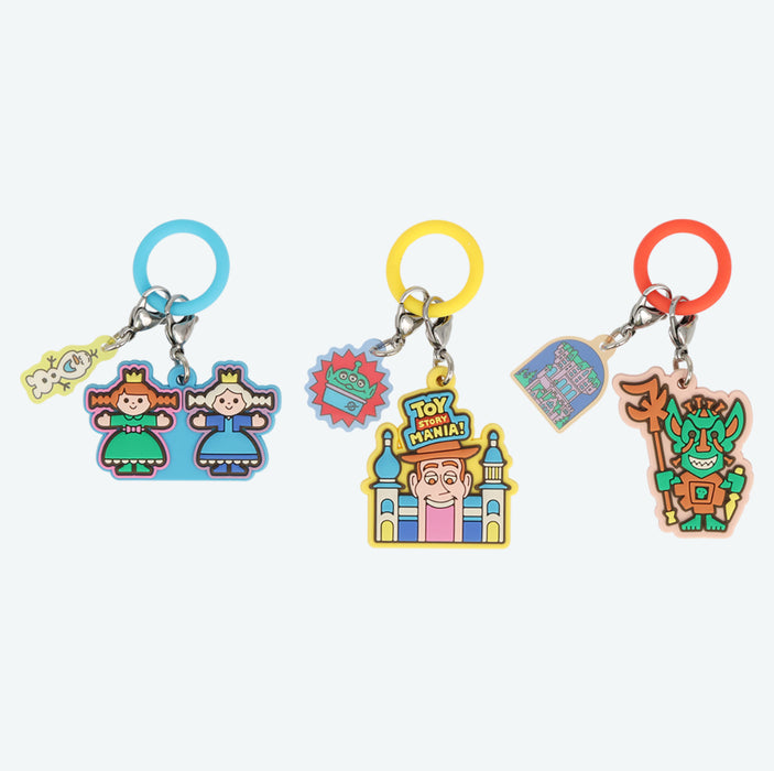 TDR - Tokyo Disney Resort "Park Map Motif" Pastel Color Collection - Charms Set of 6 (Release Date: Dec 11, 2025)