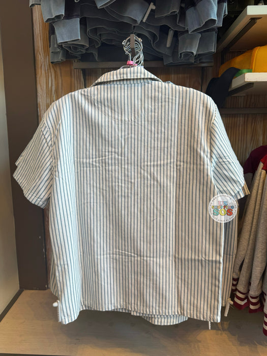 DLR/WDW - Pluto 95 Years - Her Universe Stripe Button-Up Shirt (Adult)