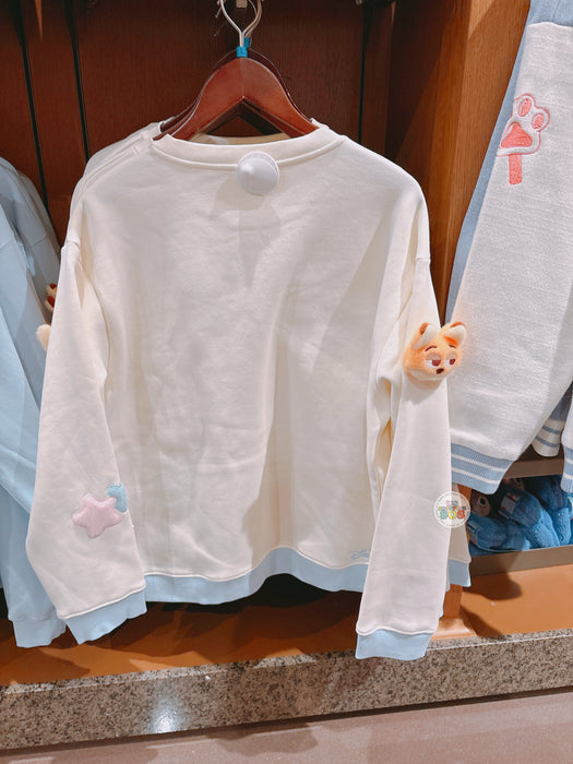 SHDL - Zootopia Pullover Sweatshirt for Adults (Color: White)