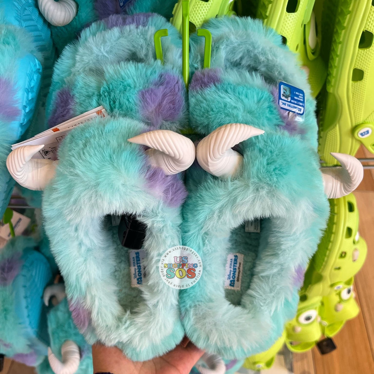 DLR/WDW - Monsters, Inc - Crocs Sulley Cozzzy Sandal (Adult