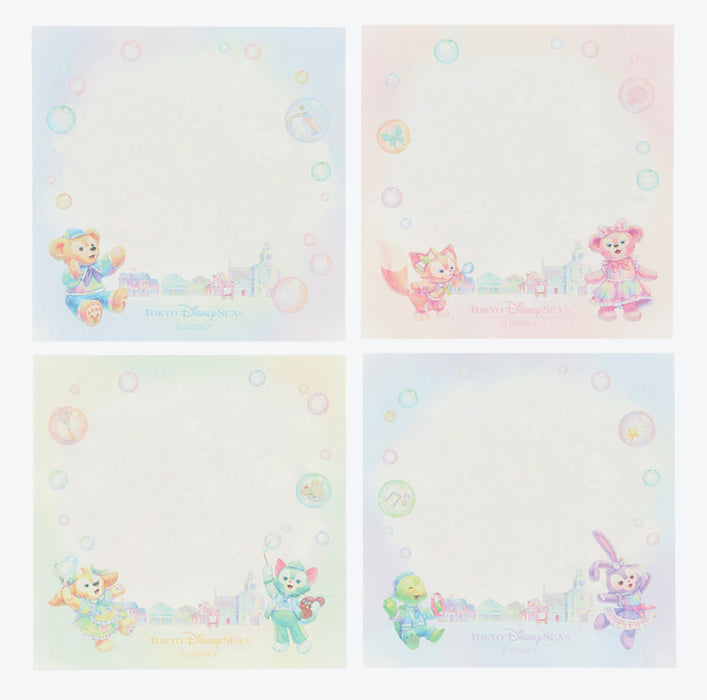 TDR - Duffy & Friends 20th Anniversary: Colorful Happiness x Duffy & Friends Memo Notes Set (Release Date: Apr 8, 2025)