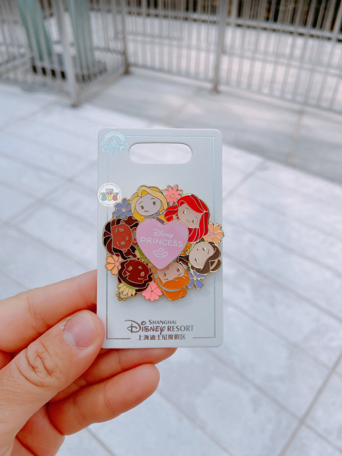 SHDL - Disney Princess Spinning Pin — USShoppingSOS