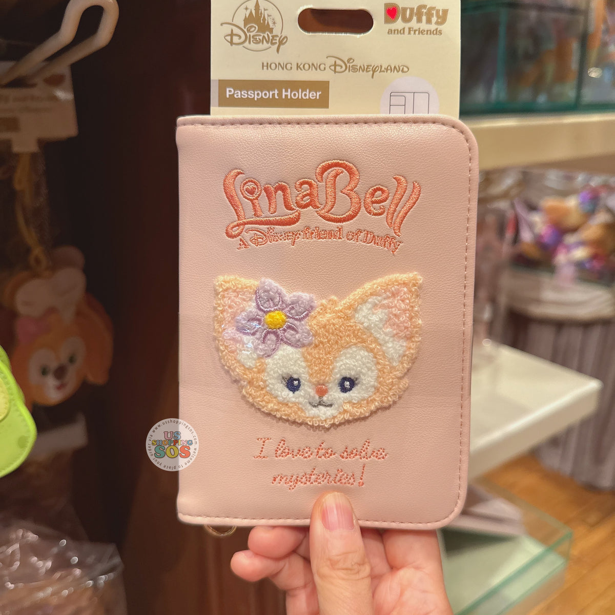 HKDL - Duffy & Friends x LinaBell Embroidered Passport Holder