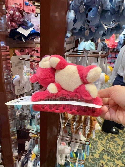 HKDL - Lotso Hair Clip with Hug Plush Style