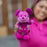 DLR/WDW - Logo Mania 2026 Fantasyland Feels - Bright Pink Mickey nuiMOs Plush Toy