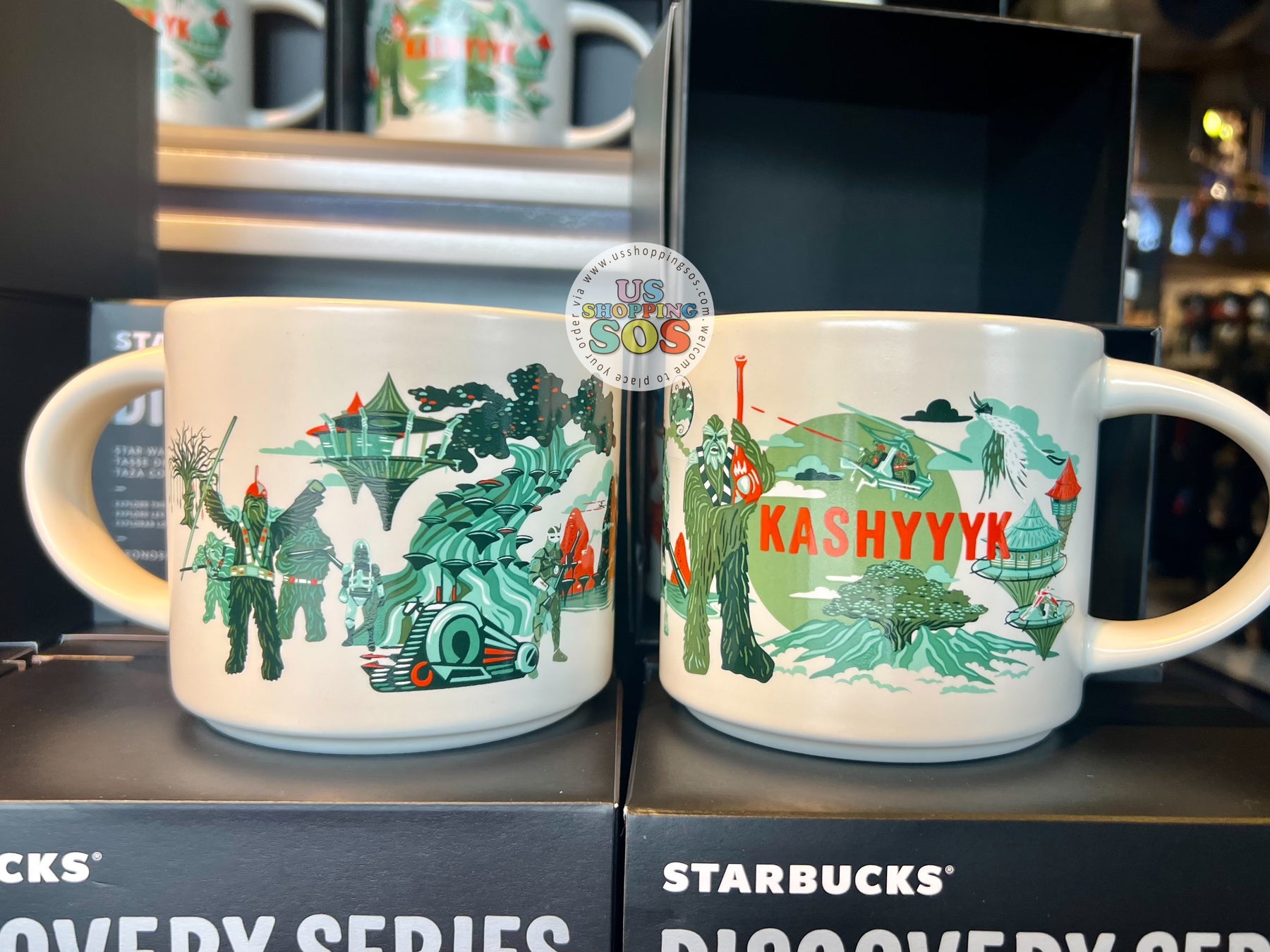 DLR - Starbucks Discovery Series - Star Wars “Kashyyyk” Mug 14 fl. oz / 414mL