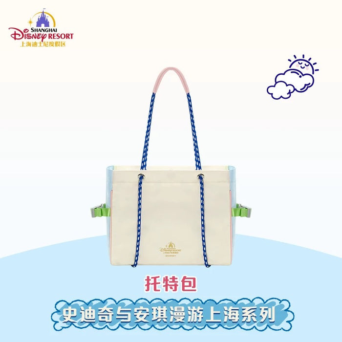 SHDL - Stitch & Angel "Travel in Shanghai" Collection x Stitch Tote Bag