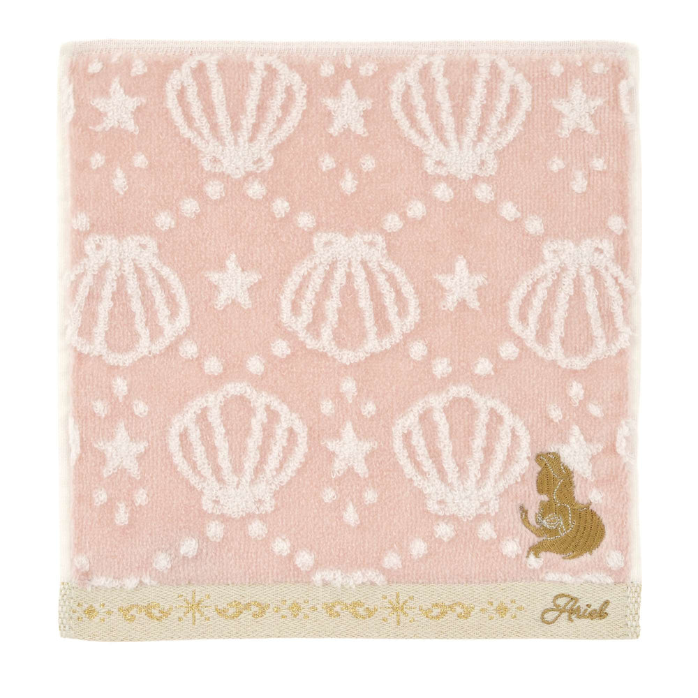 JDS - 2026 Disney Princess Ariel Motif Pattern Mini Towel