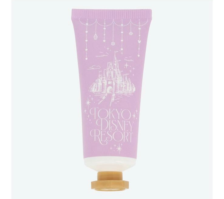 TDR - Tokyo Disney Resort Cinderella Castle & TinkerBell Sprinkling Pixie x Hand Cream, Lipstick Keychain (Release Date: Jun 5, 2025)