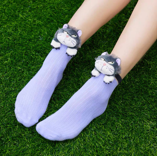 SHDS - Cute ‘Moving’ Spring & Summer Collection - Lucifer Plushy Socks