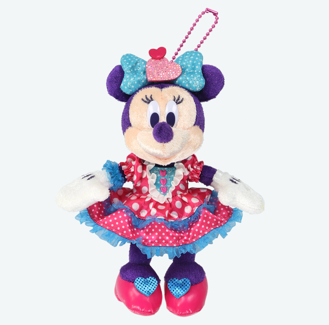 TDR - Minnie Mouse Funderland 2026 Collection x Minnie Mouse Plush Keychain (Pre Order,  Ship Out Date Aug 2026)