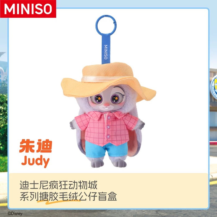 MINISO - Zootopia Vinyl Plush Pendant Mystery Blind Box