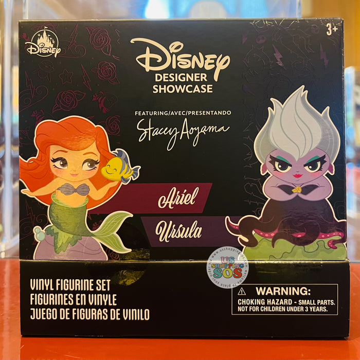 DLR/WDW - Disney Designer Showcase - Stacey Aoyama Ariel & Ursula Vinyl Figurine Set