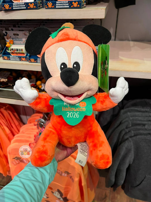 DLR/WDW - Halloween 2026 Mickey Mouse & Family Collection x My First Halloween Mickey Plush