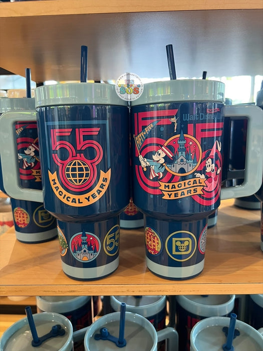 WDW - Walt Disney World 55th Anniversary - Mickey, Minnie and Park-Icon ToGo Tumbler
