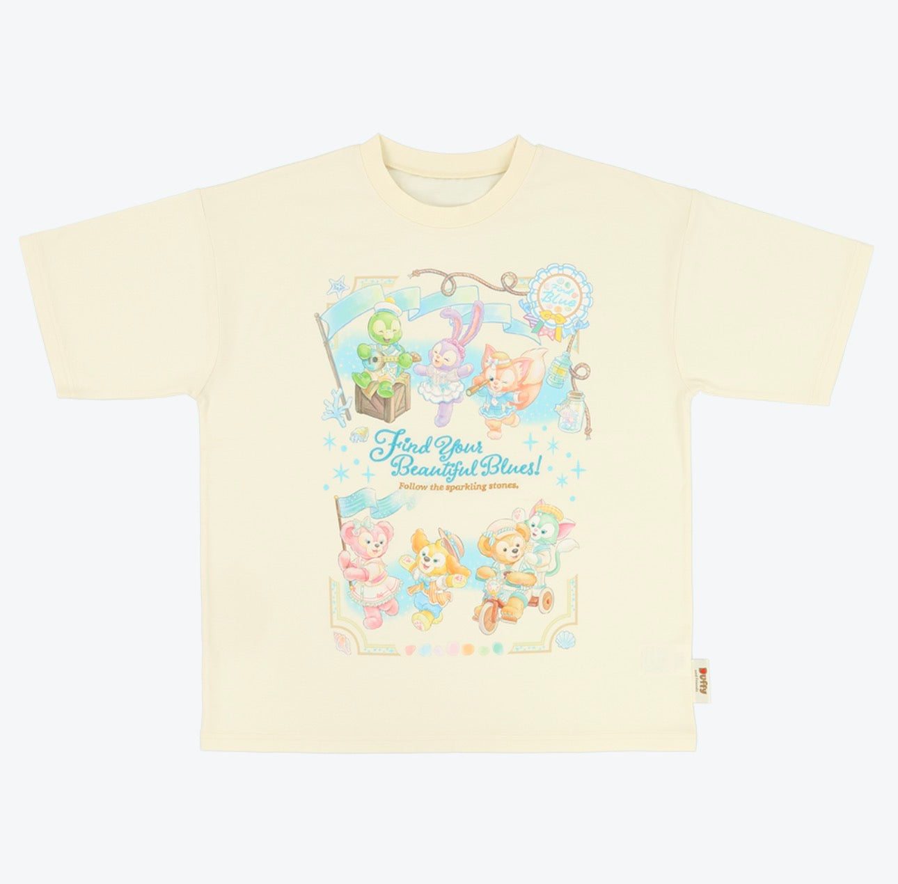 TDR - 2026 Duffy & Friends "Find Your Beautiful Blues" Collection x T Shirt for Adults (Release Date: Apr 14, 2026)
