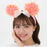 TDR - Minnie Mouse Ruffle ‘Pink & Orange’ Ears Headband (Release Date: Apr 17, 2025)
