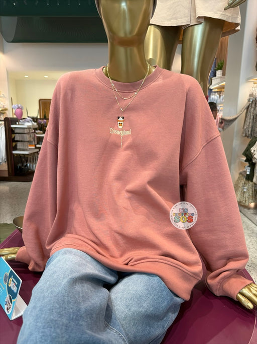 DLR/WDW - Fall Season 2026 - Cream Latte Park Logo Pumpkin Spice Pullover (Adult)