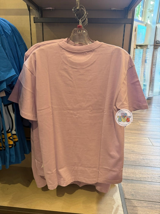 DLR/WDW - Daisy Duck Big Face Park Logo Soft Lilac Graphic Tee 2026 (Adult)