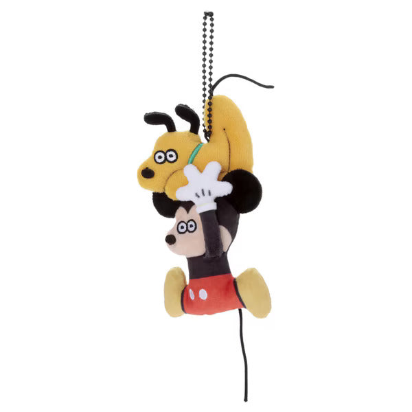 Japan Takara Tomy - Disney Character Seiji Matsumoto Mickey Mouse & Pluto Plush Keychain (Release Date: July 18, 2025)