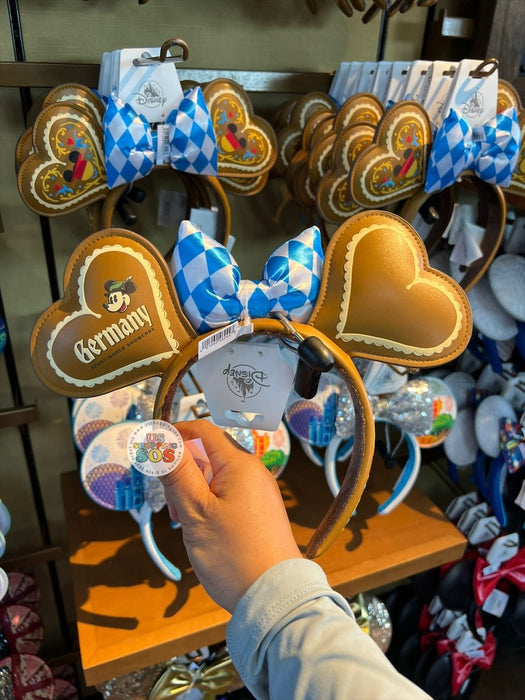 WDW - Epcot World Showcase Germany 🇩🇪 - Gingerbread Heart 2026 - Minnie Ear Headband